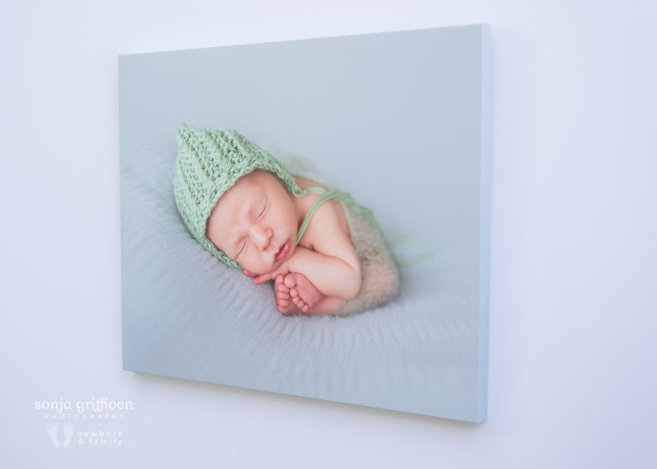 Art Mount - products of Sonja Griffioen Photography, Brisbane Newborn photography prints, products, product options, wall art, ready to hang wall mount